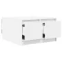 Mesa de centro con cajones blanca 70,5x70x40 cm de , Mesas de centro - Ref: Foro24-3328408, Precio: 104,64 €, Descuento: %