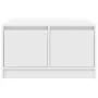 Mesa de centro con cajones blanca 70,5x70x40 cm de , Mesas de centro - Ref: Foro24-3328408, Precio: 104,64 €, Descuento: %