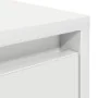 Mesa de centro con cajones blanca 70,5x70x40 cm de , Mesas de centro - Ref: Foro24-3328408, Precio: 104,64 €, Descuento: %