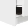 Mesa de centro con cajones blanca 70,5x70x40 cm de , Mesas de centro - Ref: Foro24-3328408, Precio: 104,64 €, Descuento: %