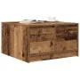 Mesa de centro con cajones madera vieja 70,5x70x40 cm by , Coffee table - Ref: Foro24-3328415, Price: 115,34 €, Discount: %