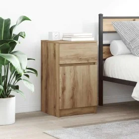 Mesita de noche madera de ingeniería roble artisian 39x35x65 cm von , Nachttische - Ref: Foro24-861335, Preis: 56,25 €, Rabat...