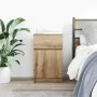 Mesita de noche madera de ingeniería roble artisian 39x35x65 cm de , Mesitas de noche - Ref: Foro24-861335, Precio: 56,23 €, ...