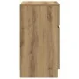 Mesita de noche madera de ingeniería roble artisian 39x35x65 cm de , Mesitas de noche - Ref: Foro24-861335, Precio: 56,23 €, ...