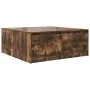 Mesa de centro con cajones roble ahumado 100x100x40 cm de , Mesas de centro - Ref: Foro24-3328403, Precio: 165,30 €, Descuent...