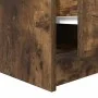 Mesa de centro con cajones roble ahumado 100x100x40 cm de , Mesas de centro - Ref: Foro24-3328403, Precio: 165,30 €, Descuent...