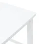 Taburetes de bar 2 uds madera maciza blanca caucho von , Küchenhocker - Ref: Foro24-4102561, Preis: 144,96 €, Rabatt: %