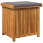 Cojines para exterior 60x50x61 cm madera maciza acacia by , Outdoor storage boxes - Ref: Foro24-4106477, Price: 114,78 €, Dis...