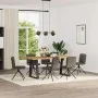 Sillas de comedor 6unidades cuero sintético gris oscuro de , Sillas de comedor - Ref: Foro24-3315650, Precio: 329,50 €, Descu...