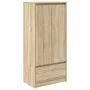 Armario con cajón Roble Sonoma 55,5x34x119,5 cm by , Sideboards - Ref: Foro24-861645, Price: 92,21 €, Discount: %
