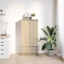 Armario con cajón Roble Sonoma 55,5x34x119,5 cm by , Sideboards - Ref: Foro24-861645, Price: 92,21 €, Discount: %