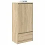 Armario con cajón Roble Sonoma 55,5x34x119,5 cm by , Sideboards - Ref: Foro24-861645, Price: 92,21 €, Discount: %