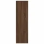 Aparador alto roble marrón 29,5x34x119,5 cm madera ingeniería by , Sideboards - Ref: Foro24-861658, Price: 70,37 €, Discount: %