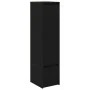 Aparador alto roble negro 29,5x34x119,5 cm madera de ingeniería by , Sideboards - Ref: Foro24-861653, Price: 72,25 €, Discoun...