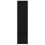 Aparador alto roble negro 29,5x34x119,5 cm madera de ingeniería by , Sideboards - Ref: Foro24-861653, Price: 72,25 €, Discoun...