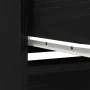 Aparador alto roble negro 29,5x34x119,5 cm madera de ingeniería by , Sideboards - Ref: Foro24-861653, Price: 72,25 €, Discoun...