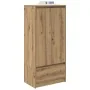 Armario con cajón roble Artisan 55,5x34x119,5 cm de , Aparadores - Ref: Foro24-861651, Precio: 92,34 €, Descuento: %