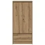 Armario con cajón roble Artisan 55,5x34x119,5 cm de , Aparadores - Ref: Foro24-861651, Precio: 92,34 €, Descuento: %