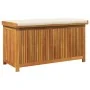 Cojines para exterior 113x50x60,5 cm madera maciza acacia de , Cajas de almacenaje para exteriores - Ref: Foro24-4106475, Pre...