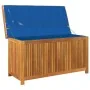 Cojines para exterior 113x50x60,5 cm madera maciza acacia de , Cajas de almacenaje para exteriores - Ref: Foro24-4106475, Pre...