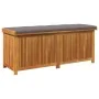 Cojines para exterior 150x50x60,5 cm madera maciza acacia von , Aufbewahrungsboxen für den Außenbereich - Ref: Foro24-4106480...