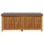 Cojines para exterior 150x50x60,5 cm madera maciza acacia von , Aufbewahrungsboxen für den Außenbereich - Ref: Foro24-4106480...