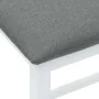 Sillas de bar con cojines 2 uds madera maciza blanca caucho by , Kitchen stools - Ref: Foro24-4102580, Price: 105,37 €, Disco...