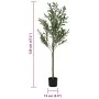 Árbol de olivo artificial con 450 hojas verde 120 cm by , artificial flora - Ref: Foro24-4103571, Price: 57,85 €, Discount: %