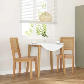 Sillas de comedor 2 unidades madera maciza de caucho by , dining chairs - Ref: Foro24-4102479, Price: 174,95 €, Discount: %