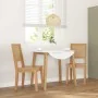 Sillas de comedor 2 unidades madera maciza de caucho by , dining chairs - Ref: Foro24-4102479, Price: 174,95 €, Discount: %