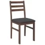 Sillas de comedor con cojines 2 uds madera maciza marrón caucho von , Essstühle - Ref: Foro24-4102418, Preis: 78,06 €, Rabatt: %