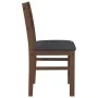 Sillas de comedor con cojines 2 uds madera maciza marrón caucho von , Essstühle - Ref: Foro24-4102418, Preis: 78,06 €, Rabatt: %