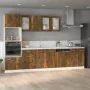 Armario de microondas contrachapada roble ahumado 60x57x207 cm von , Küchenschränke - Ref: Foro24-3334020, Preis: 180,58 €, R...