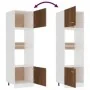 Armario de microondas contrachapada marrón roble 60x57x207 cm von , Küchenschränke - Ref: Foro24-3334022, Preis: 192,89 €, Ra...