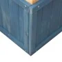 Parque infantil de exterior blanco y azul madera maciza abeto by , Swings and play structures - Ref: Foro24-3376143, Price: 6...