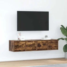 Muebles de TV 2 uds madera ingeniería color roble 60x31x25,5 cm von , TV-Möbel - Ref: Foro24-861499, Preis: 78,46 €, Rabatt: %