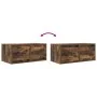 Muebles de TV 2 uds madera ingeniería color roble 60x31x25,5 cm by , TV Furniture - Ref: Foro24-861499, Price: 78,46 €, Disco...