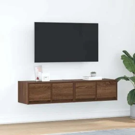 Muebles de TV 2uds Roble marrón 60x31x25,5 cm Madera ingeniería by , TV Furniture - Ref: Foro24-861503, Price: 80,73 €, Disco...