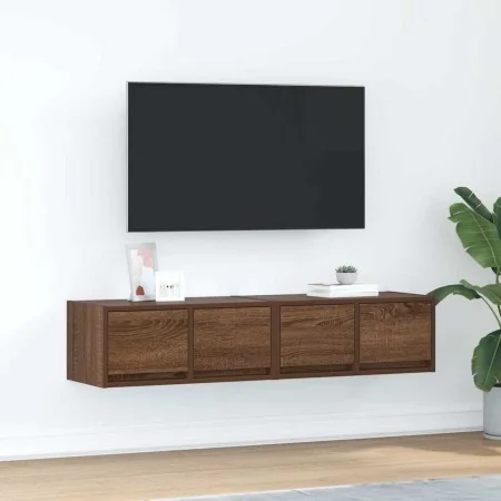 Muebles de TV 2uds Roble marrón 60x31x25,5 cm Madera ingeniería de , Muebles TV - Ref: Foro24-861503, Precio: 80,63 €, Descue...