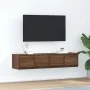 Muebles de TV 2uds Roble marrón 60x31x25,5 cm Madera ingeniería de , Muebles TV - Ref: Foro24-861503, Precio: 80,63 €, Descue...
