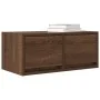 Muebles de TV 2uds Roble marrón 60x31x25,5 cm Madera ingeniería de , Muebles TV - Ref: Foro24-861503, Precio: 80,63 €, Descue...