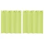 Cortinas de gasa con ojales 2 uds verde manzana 140x140 cm by , Curtains and curtains - Ref: Foro24-4102053, Price: 13,46 €, ...