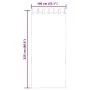 Cortinas de gasa con trabillas 2 uds gris oscuro 140x225 cm de , Cortinas y visillos - Ref: Foro24-4102273, Precio: 15,57 €, ...
