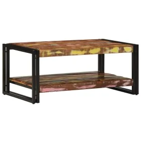 Mesa de centro multicolor 90x50x38 cm madera maciza reciclada von , Couchtisch - Ref: Foro24-4102717, Preis: 115,39 €, Rabatt: %