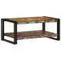 Mesa de centro multicolor 90x50x38 cm madera maciza reciclada by , Coffee table - Ref: Foro24-4102717, Price: 115,39 €, Disco...