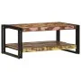 Mesa de centro multicolor 90x50x38 cm madera maciza reciclada by , Coffee table - Ref: Foro24-4102717, Price: 115,39 €, Disco...