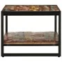 Mesa de centro multicolor 90x50x38 cm madera maciza reciclada by , Coffee table - Ref: Foro24-4102717, Price: 115,39 €, Disco...