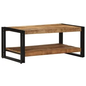 Mesa de centro 90x50x38 cm de madera maciza de mango by , Coffee table - Ref: Foro24-4102715, Price: 113,38 €, Discount: %
