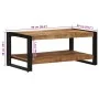 Mesa de centro 90x50x38 cm de madera maciza de mango by , Coffee table - Ref: Foro24-4102715, Price: 113,26 €, Discount: %