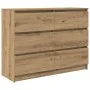 Aparador Artisan Roble 100x35x76 cm Madera de ingeniería by , Sideboards - Ref: Foro24-3328506, Price: 151,92 €, Discount: %